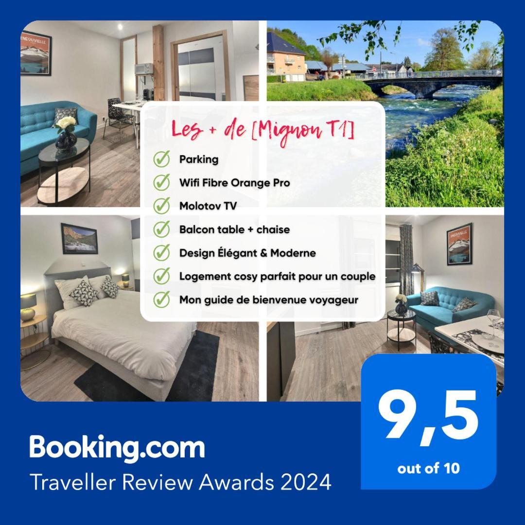 Mignon, T1 Bis Cosy & Calme, Neuf, Parking, Balcon Apartman Gerde Kültér fotó